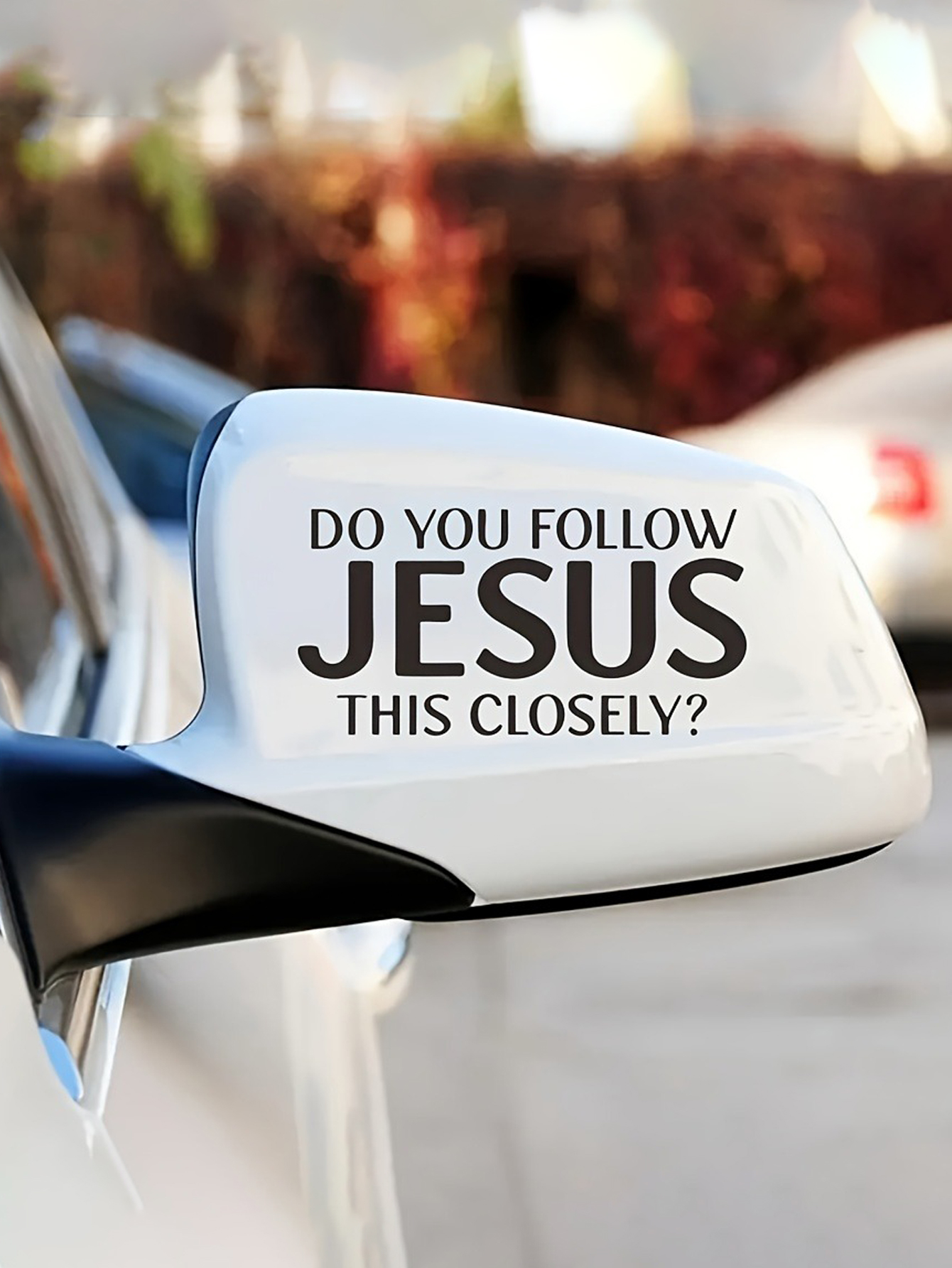 Customized Text Decals for Vehicle Personalization